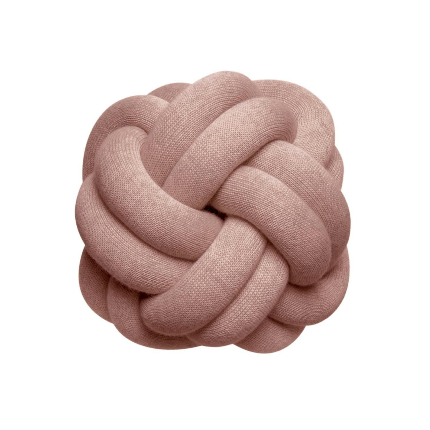 - Coussin Knot Tissus rose 30x15x30 cm