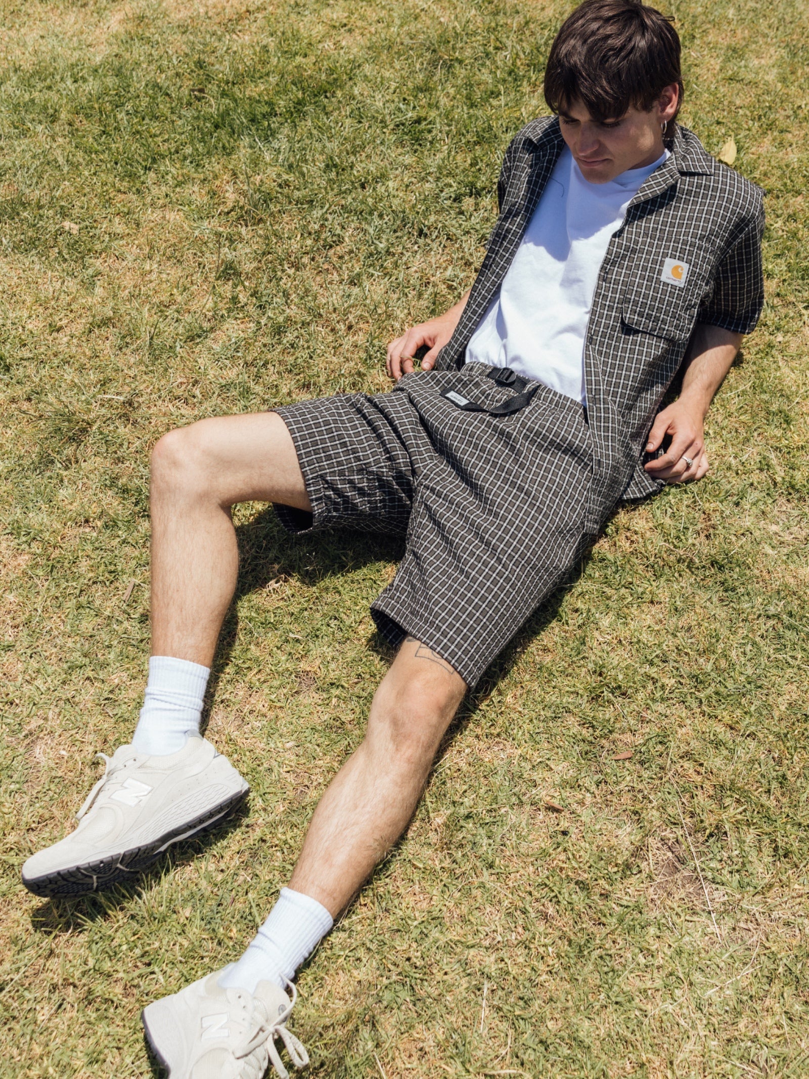 Dryden Check Shorts