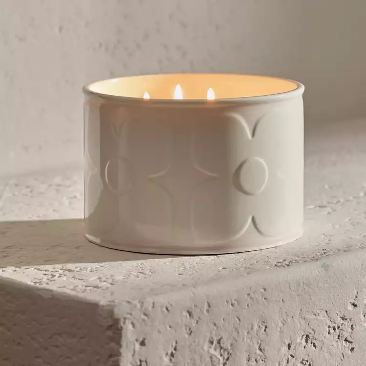 Habitat x Scion Multiwick Candle - Oak & Geranium