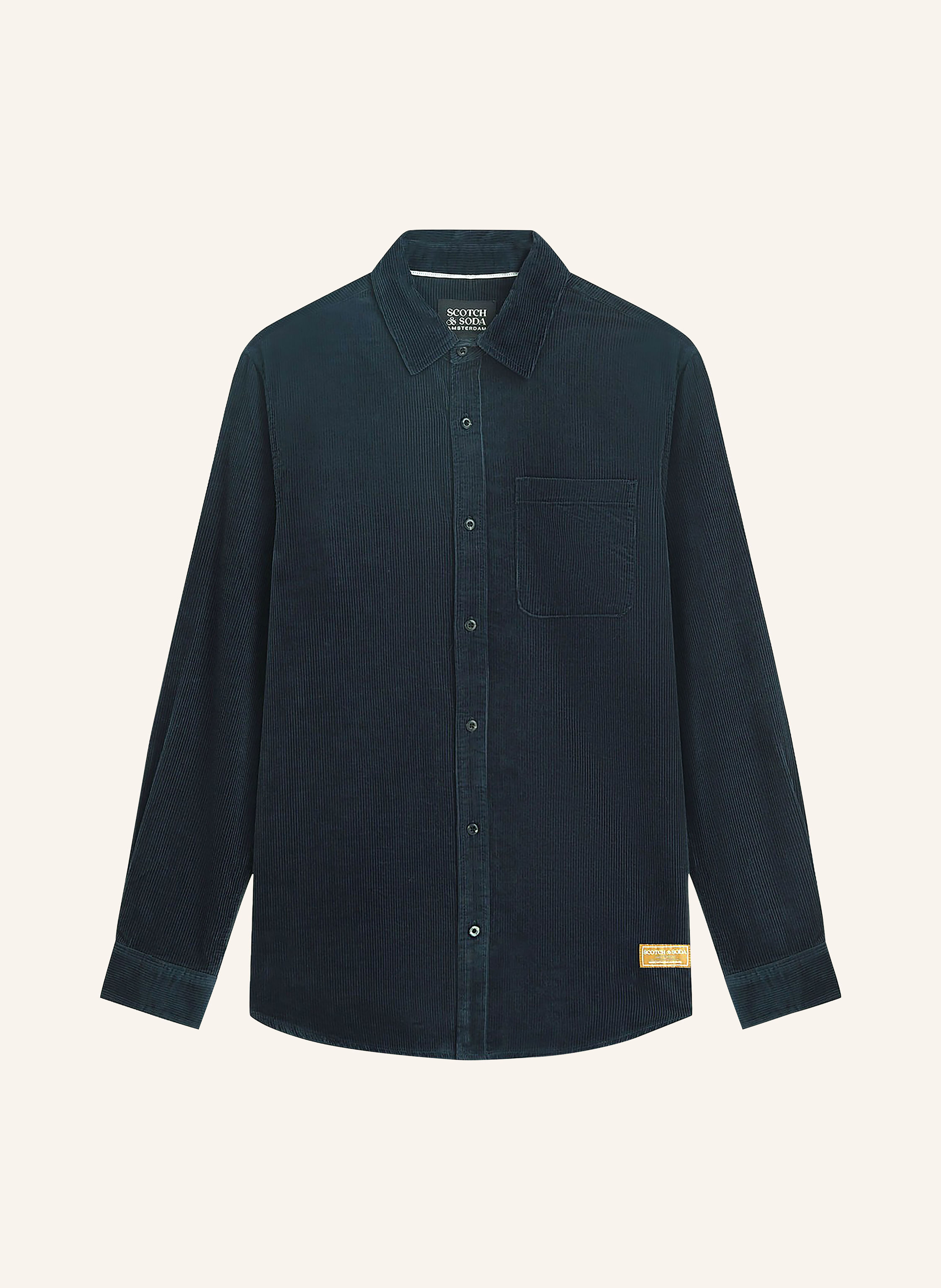 SCOTCH & SODA Cordhemd Regular Fit