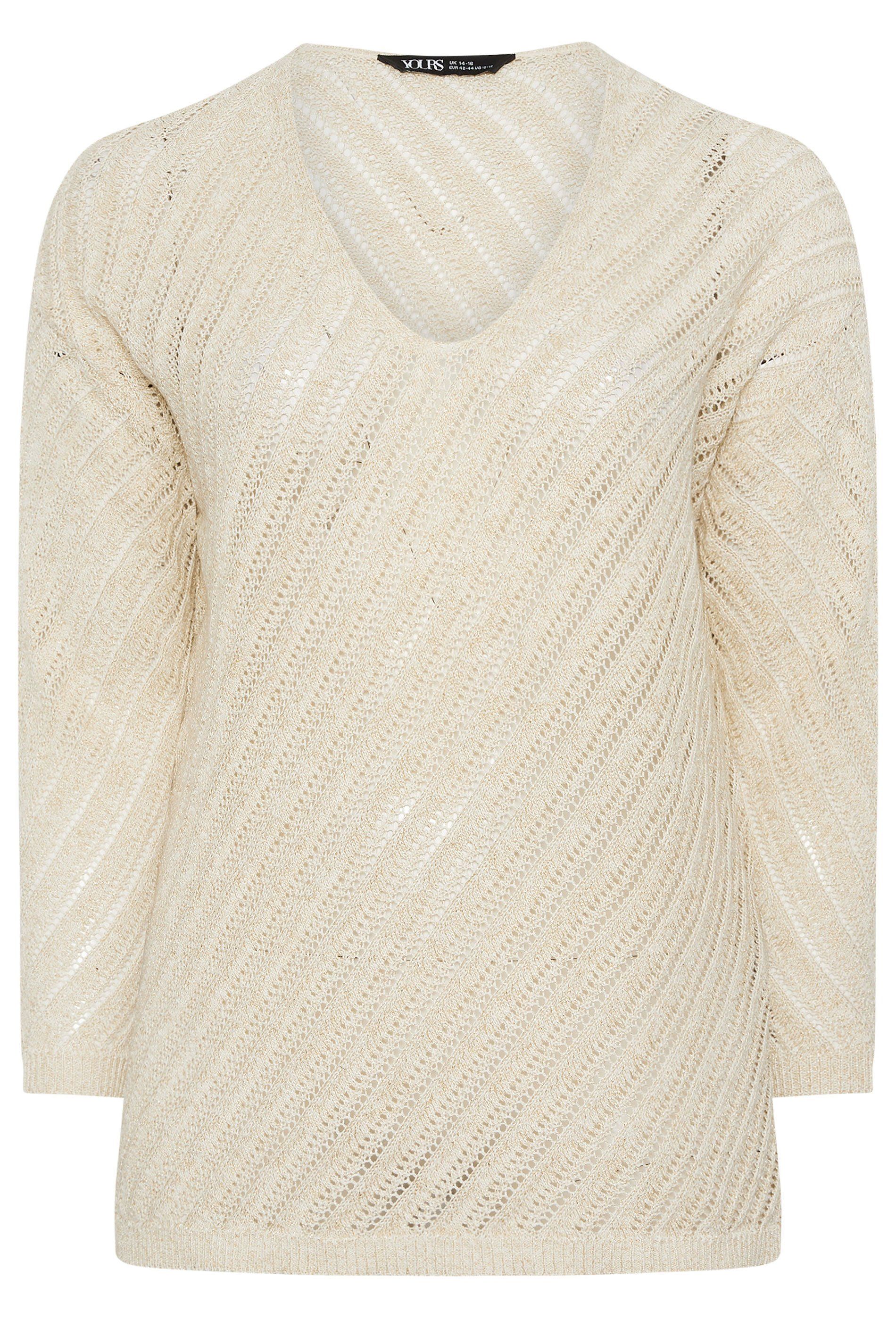 Yours Knitted Long Sleeve Top