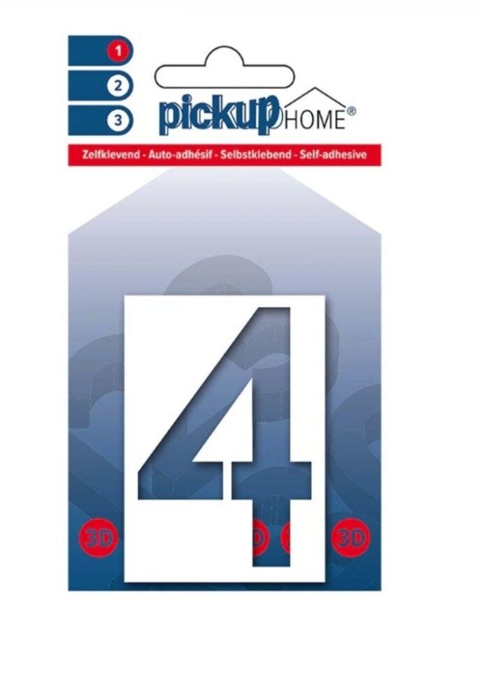 TALL PICKUP 4 3D HOME MILAN 60 MM HVIT