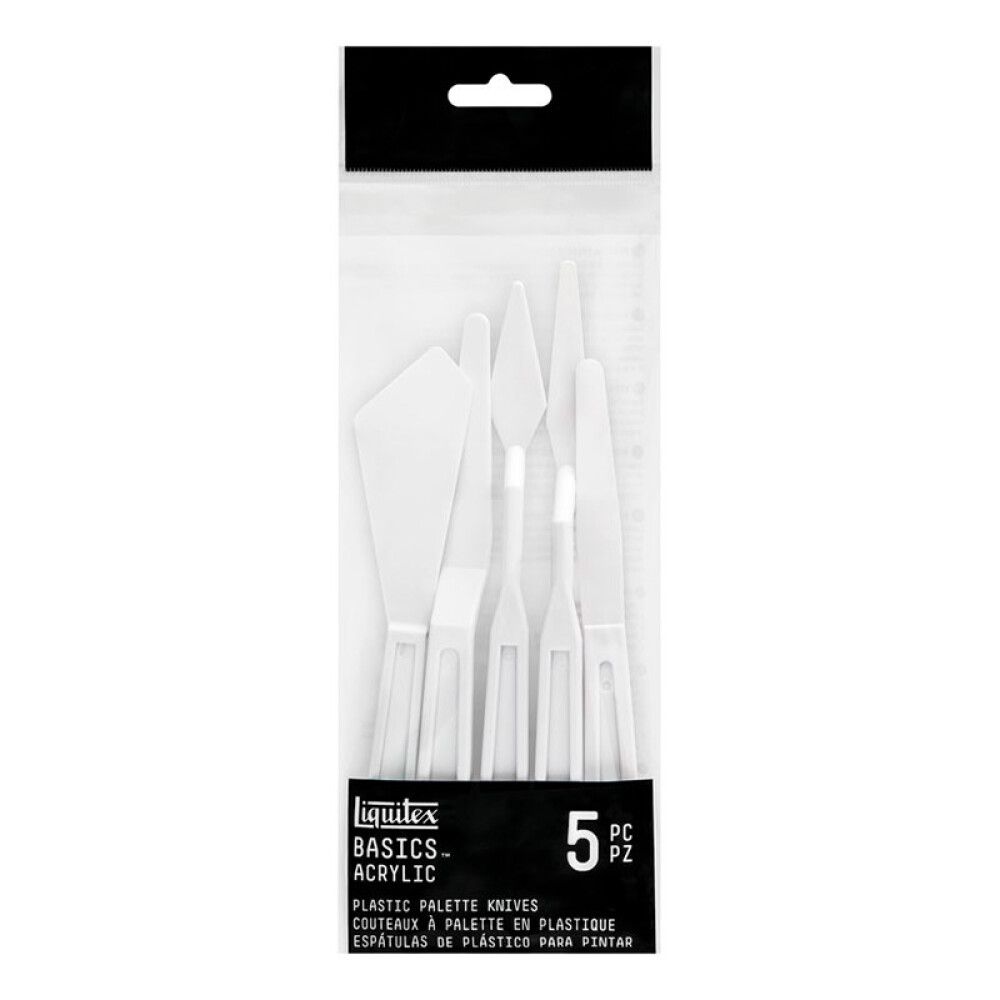 PALETTKNIVER LIQUITEX SETT 5 STK