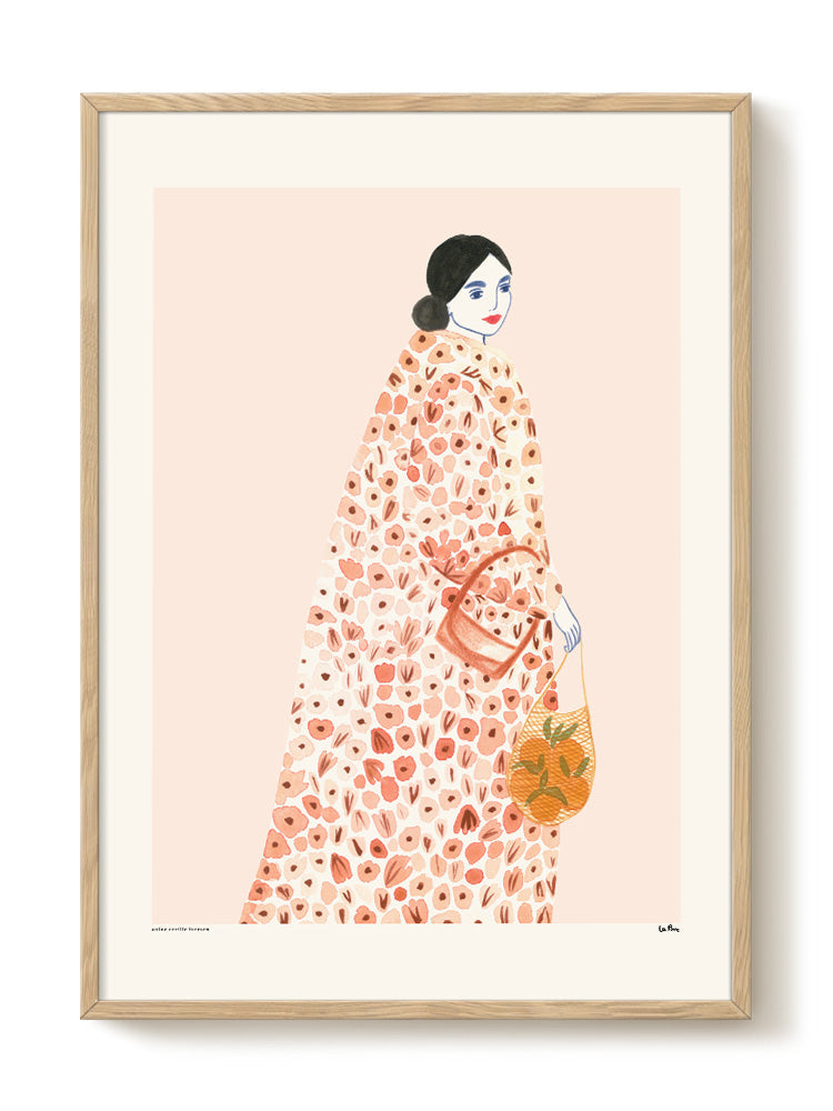 La Poire - Flower Fur - PSTR studio Kunst Poster