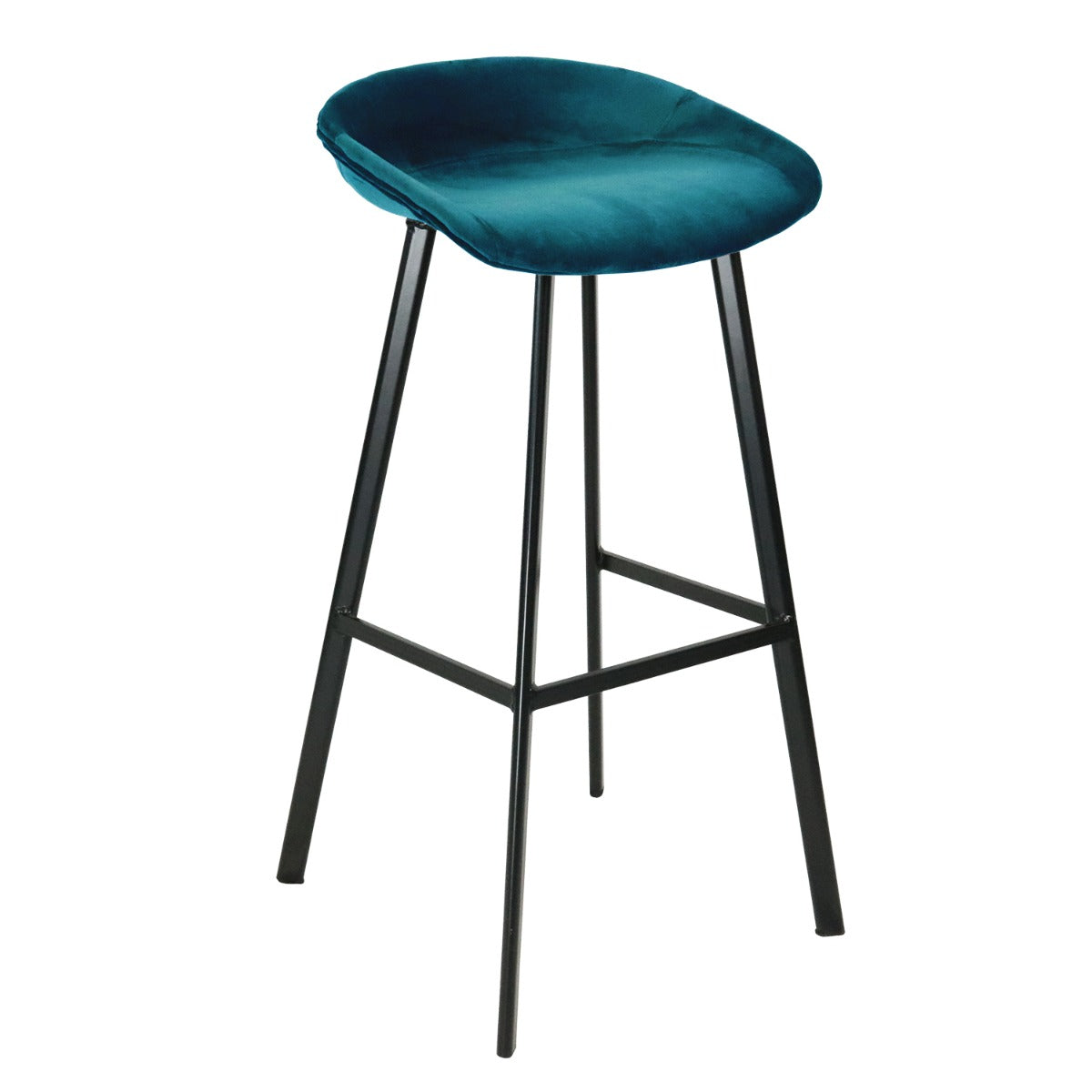 Kick barkruk Finn - 70cm - Blauw
