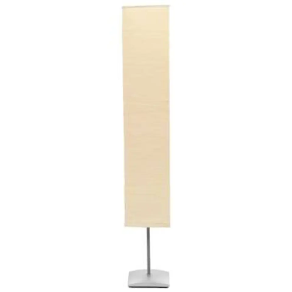 vidaXL - Vloerlamp - Beige - Papier - 135 cm