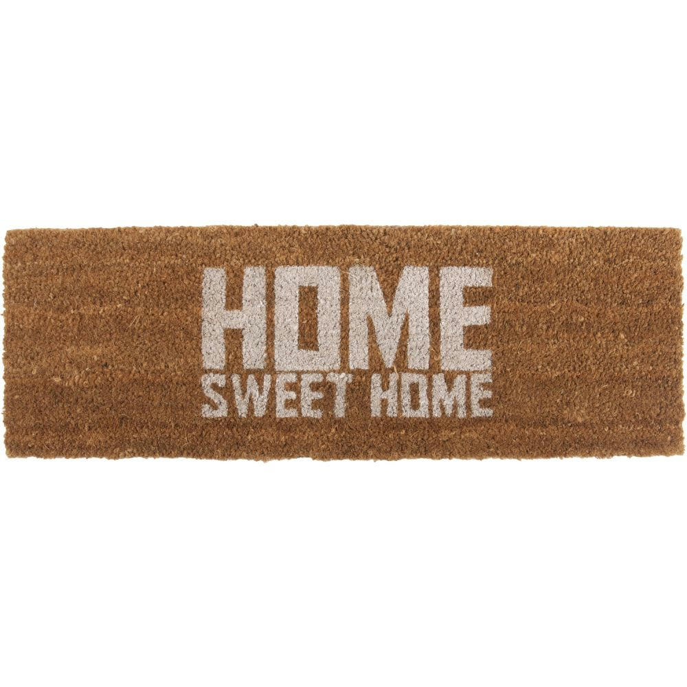 HOME SWEET HOME - Paillasson en coco 75x26