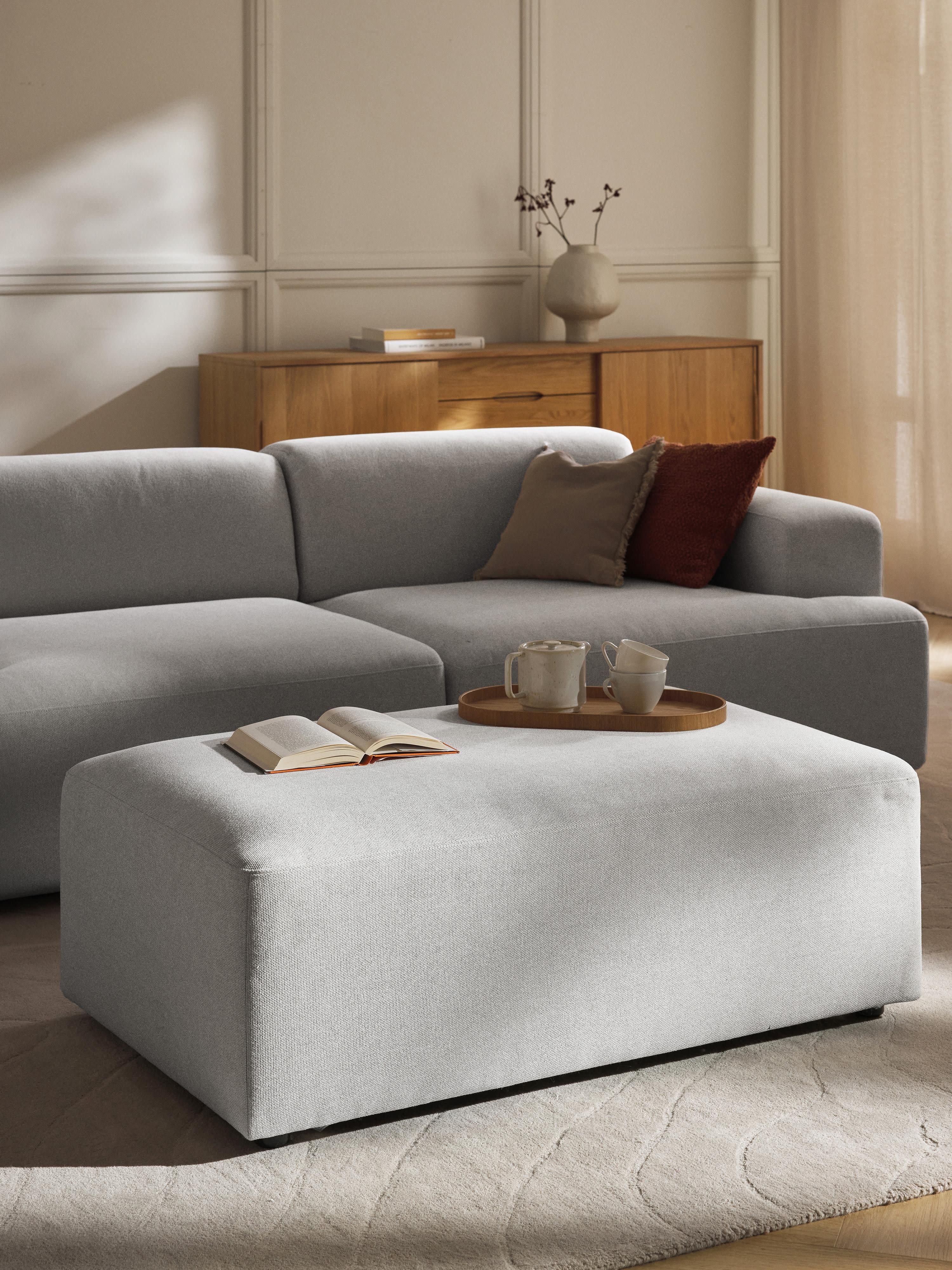 XL Sofa-Hocker Melva, B 116 x T 72 cm