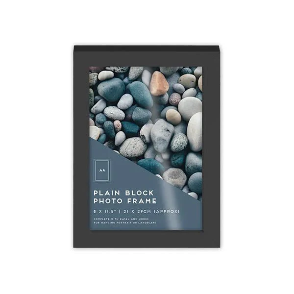Black Block Frame A4