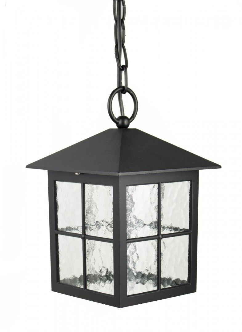 Lampa sufitowa zewnętrzna Wenecja czarna 1 x E27 x 60W IP43 SU-MA
