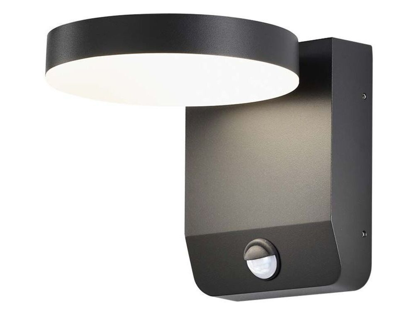Kinkiet zewnętrzny VT-11020S LED 16 cm 4000K z czujnikiem ruchu czarny