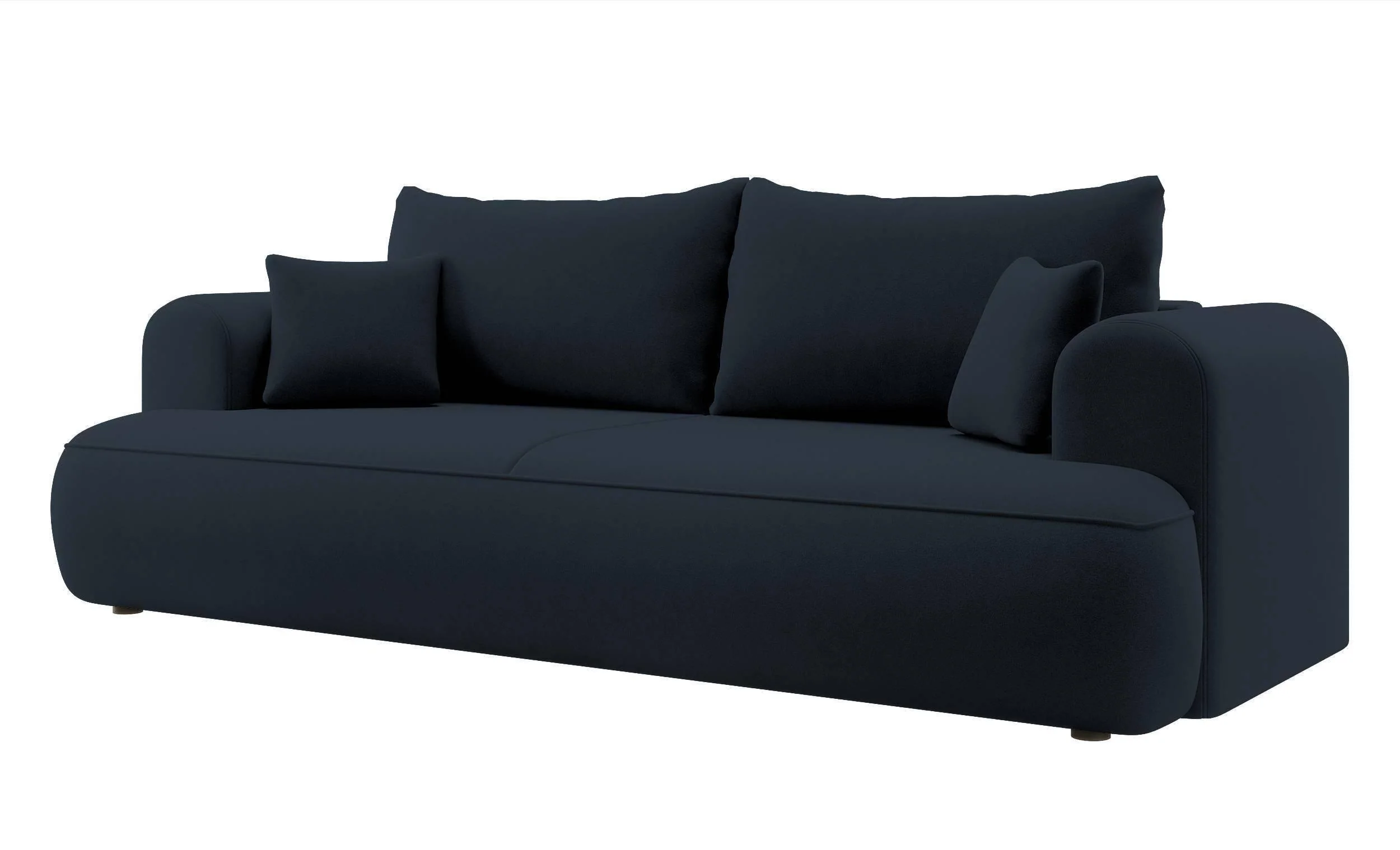 3-zitbank Philipa velvet met slaapfunctie
