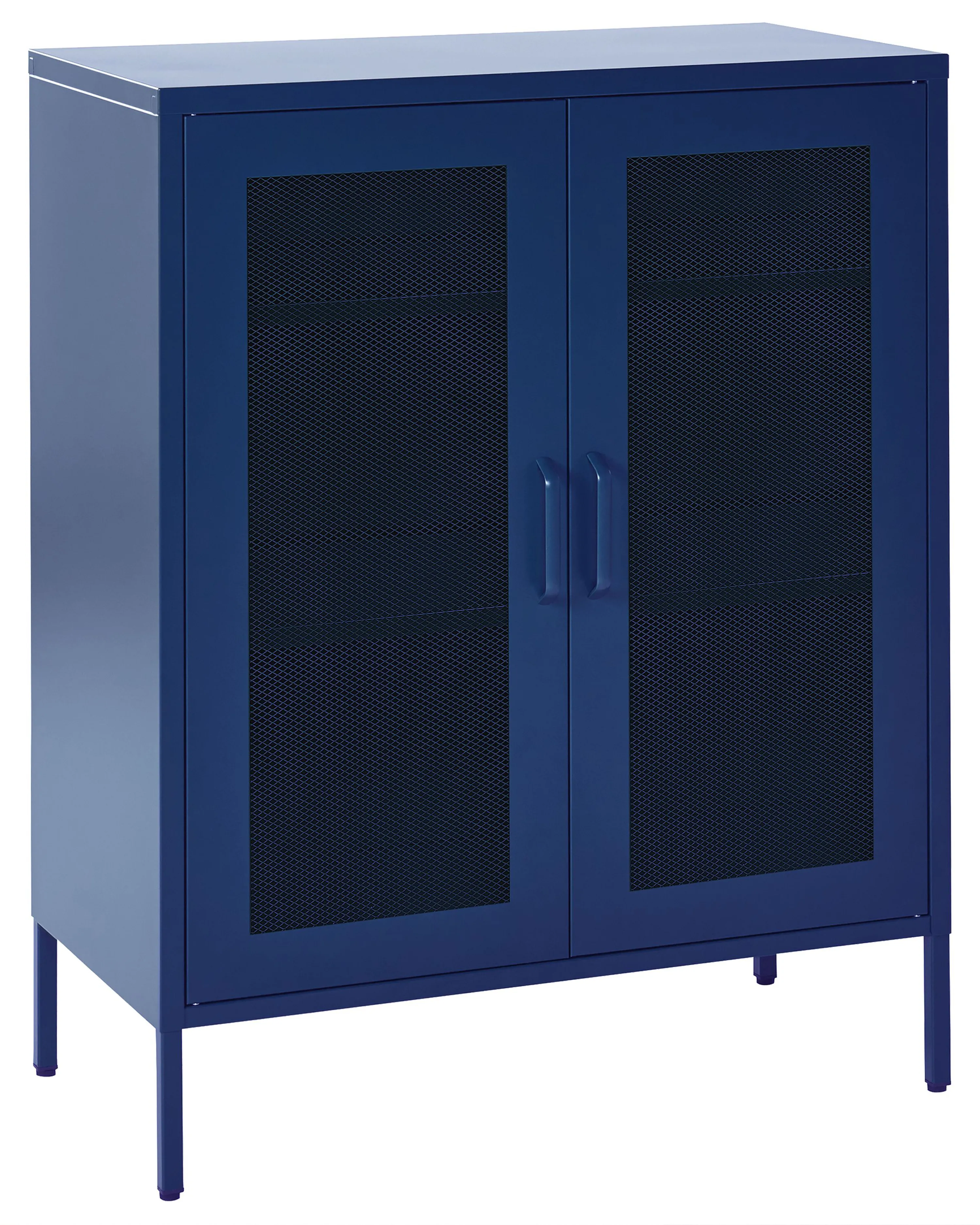 Cabinet WAKATIPU Metal Navy Blue