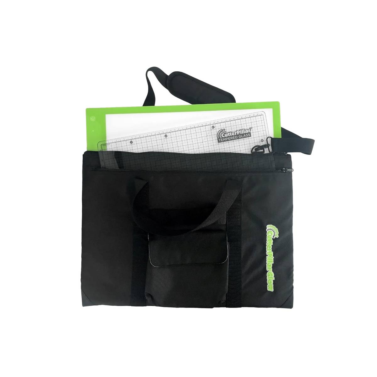 Cutterpillar Glow Premium and Basic Tote