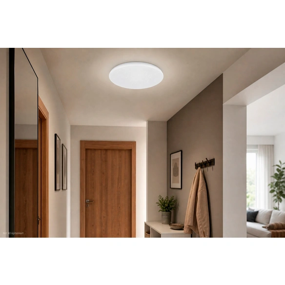 LED-Deckenleuchte »Pereola Effekt«, Sterneneffekt, 18 W, 1700 lm, 4000K, weiß