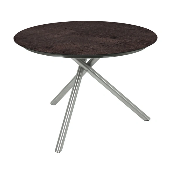 Tischgruppe »SOPHIA«, 5-tlg., Silber, Edelstahl, Kunststoff