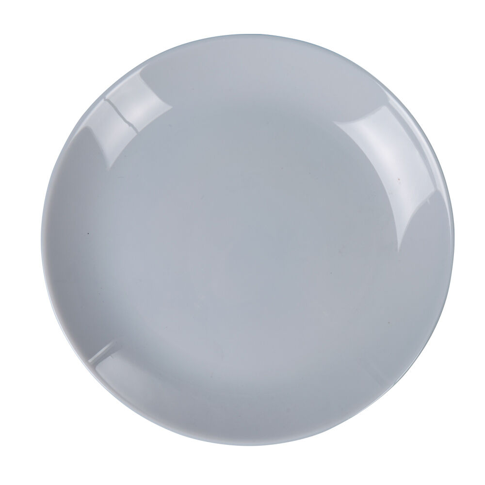 Assiette à dessert ronde verre Luminarc Diwali grise Ø20cm