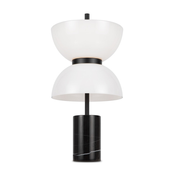 Lampa stołowaKyoto czarno-biała LED 11W Ciepła biel wys:46cm Maytoni
