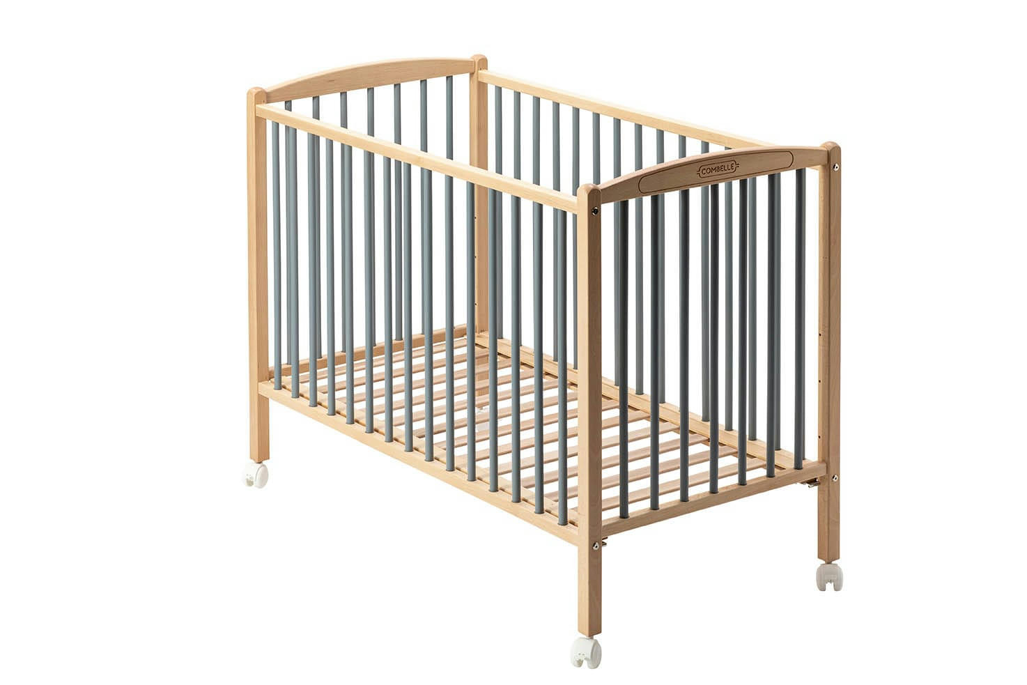 Arthur - Lit Bébé Bleu Gris 70 x 140 cm