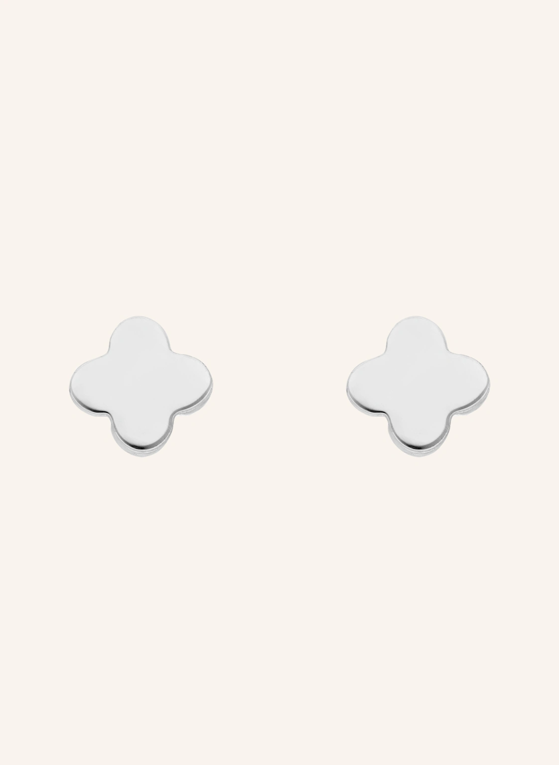Leaf Ohrstecker MINI CLOVER aus 14 Karat Gelbgold