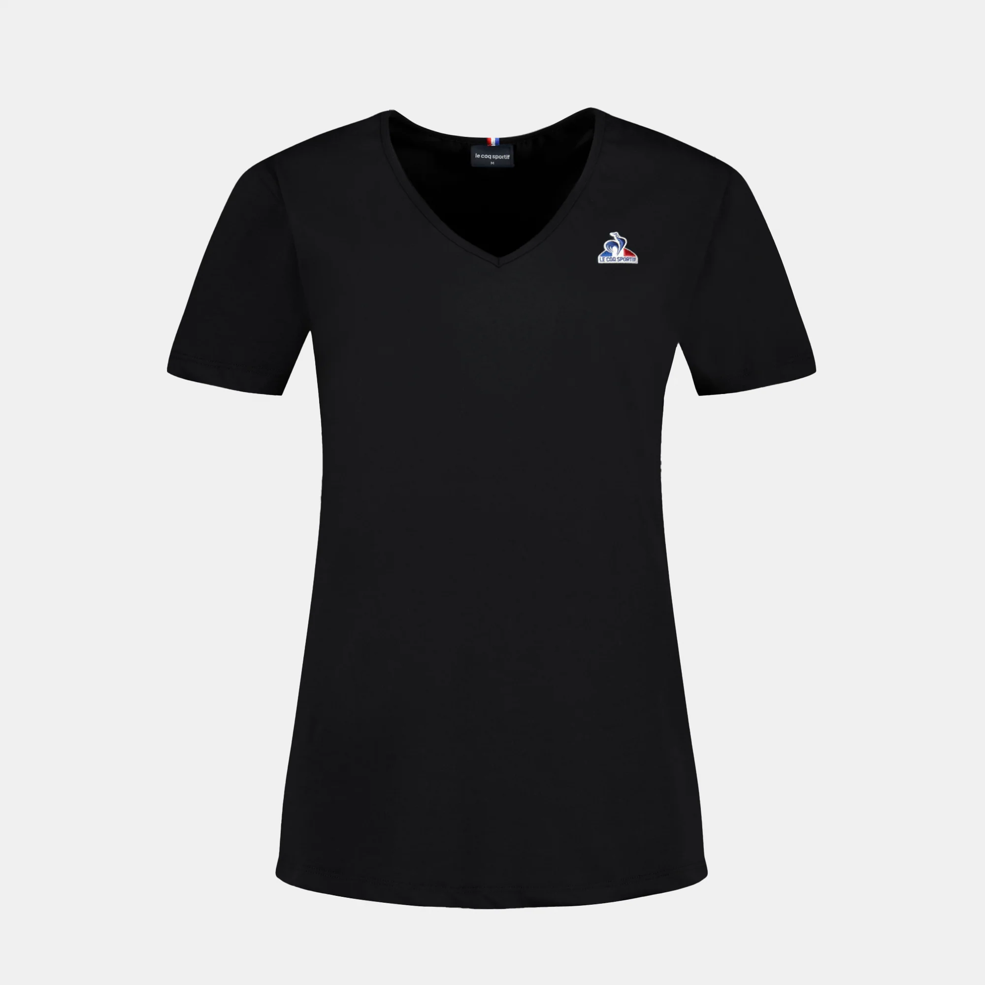 T-shirt Essentiel col v en jersey de coton