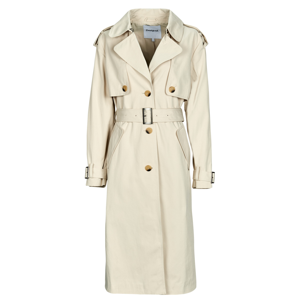 Desigual - PLEATED - Beige