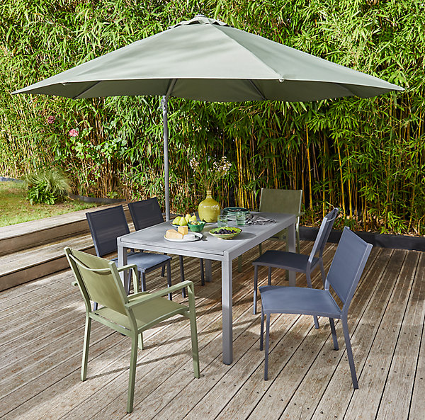 Dalle de parasol résine Tivano 15kg Blooma