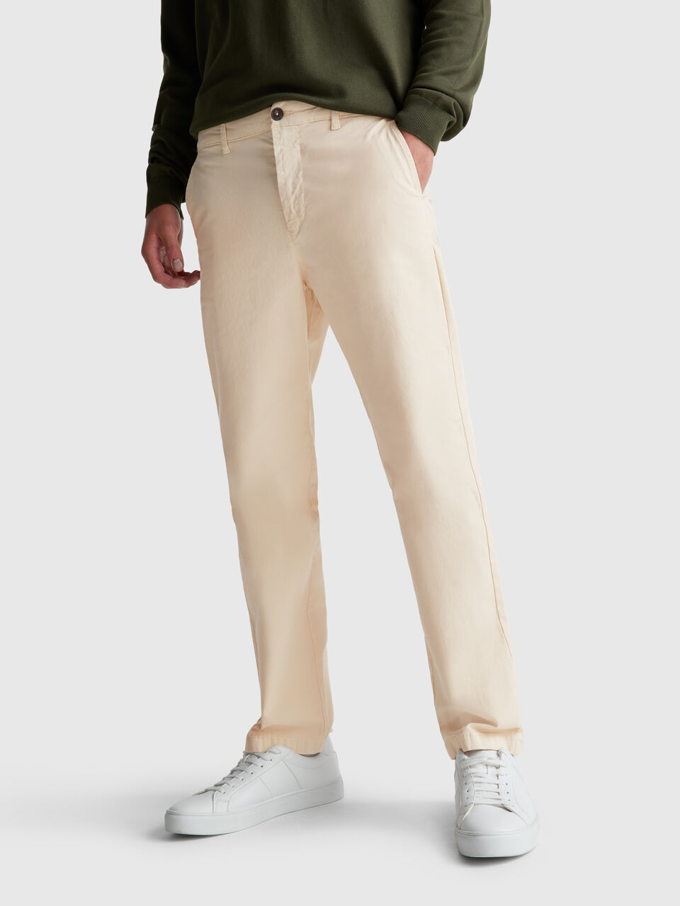 Straight fit chinos