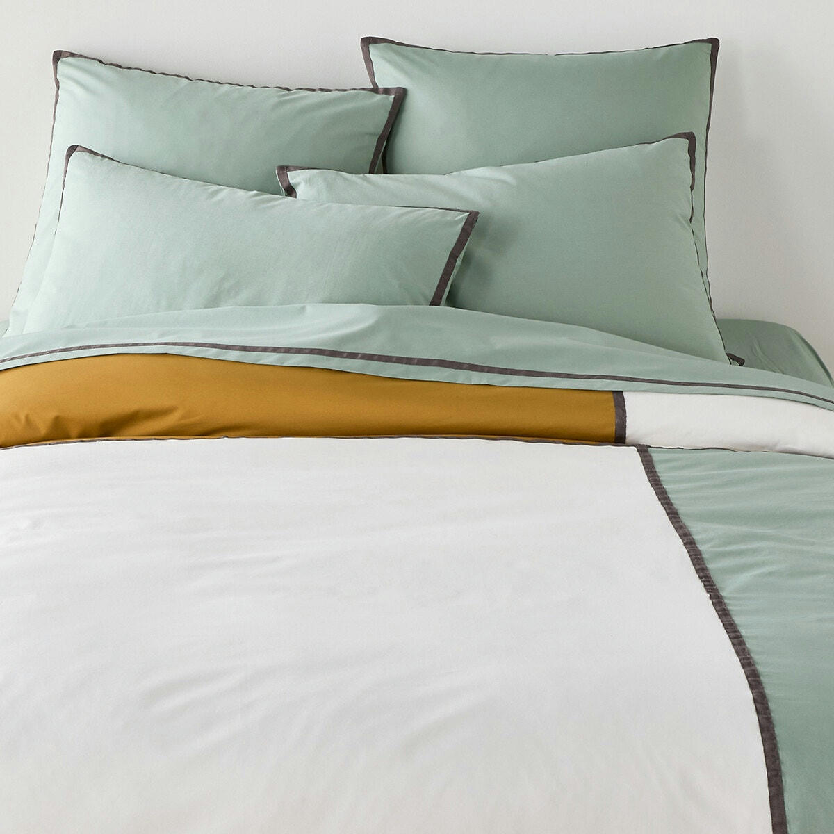 Drap housse en percale de coton bonnet 30 cm