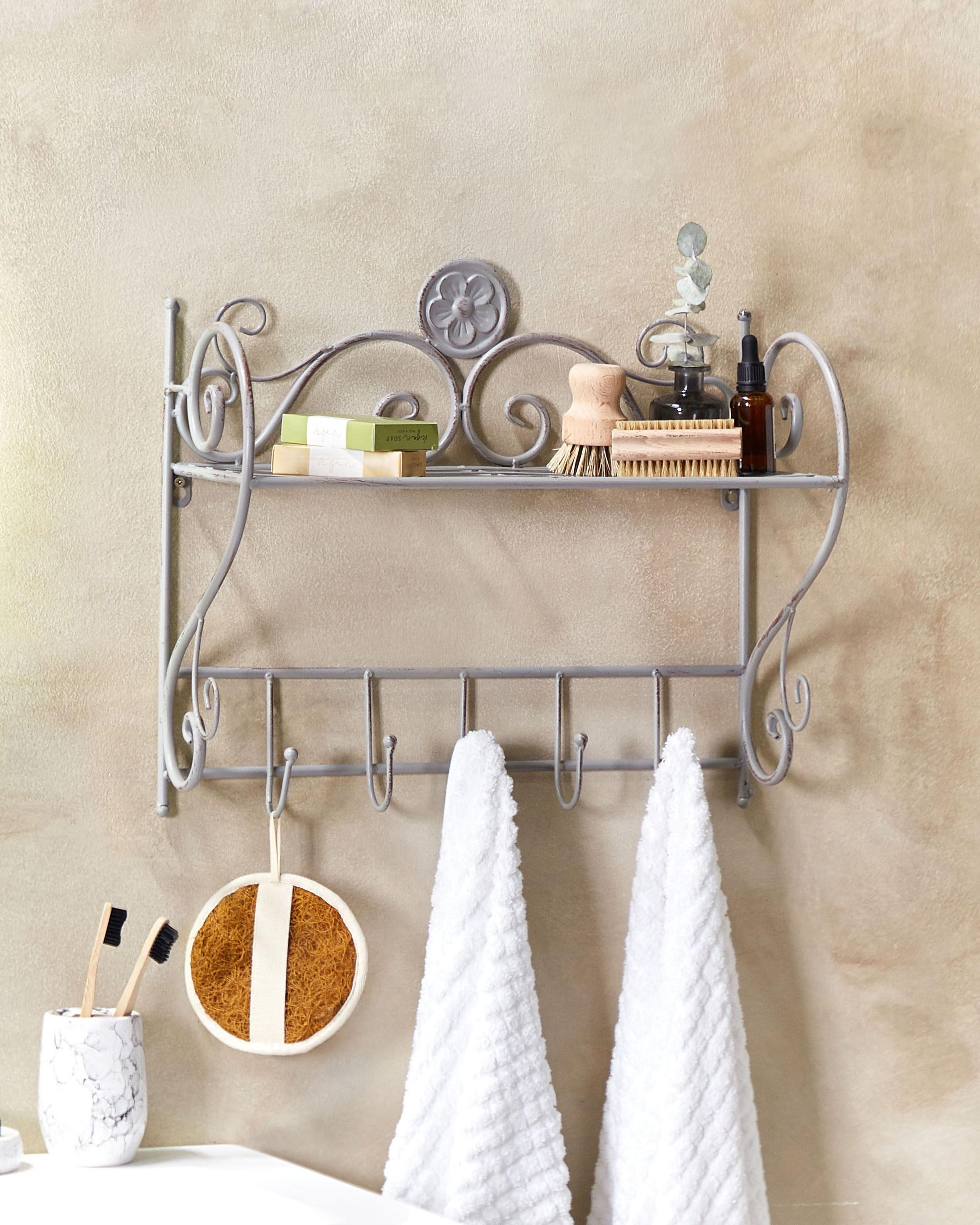 Wall Shelf OSORNO Metal Grey