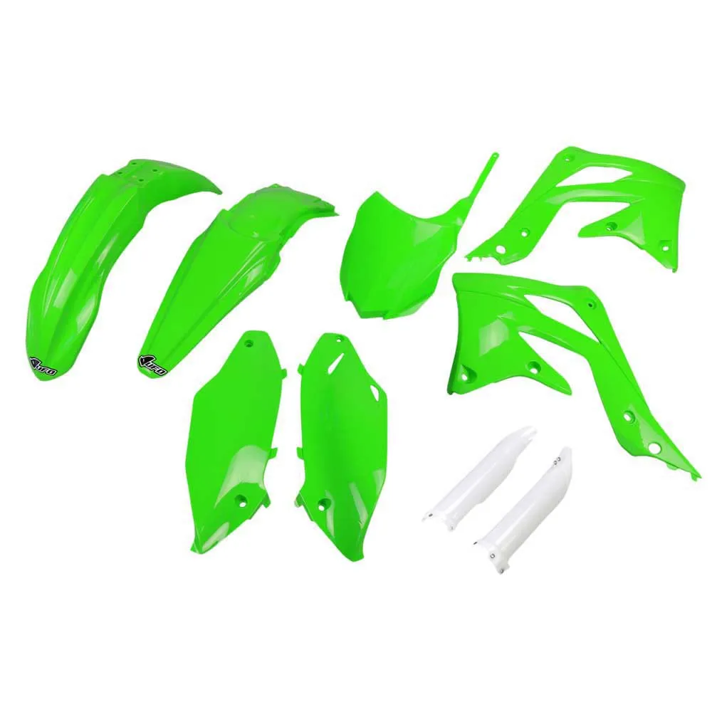 UFO Kawasaki KXF 450 2013-2015 KAKIT220F-026 Fork Protectors & plastics kit
