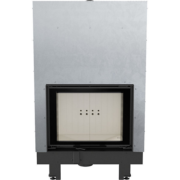 Insert cheminée MBZ 13 ouverture relevable   3 bouches recuperateur