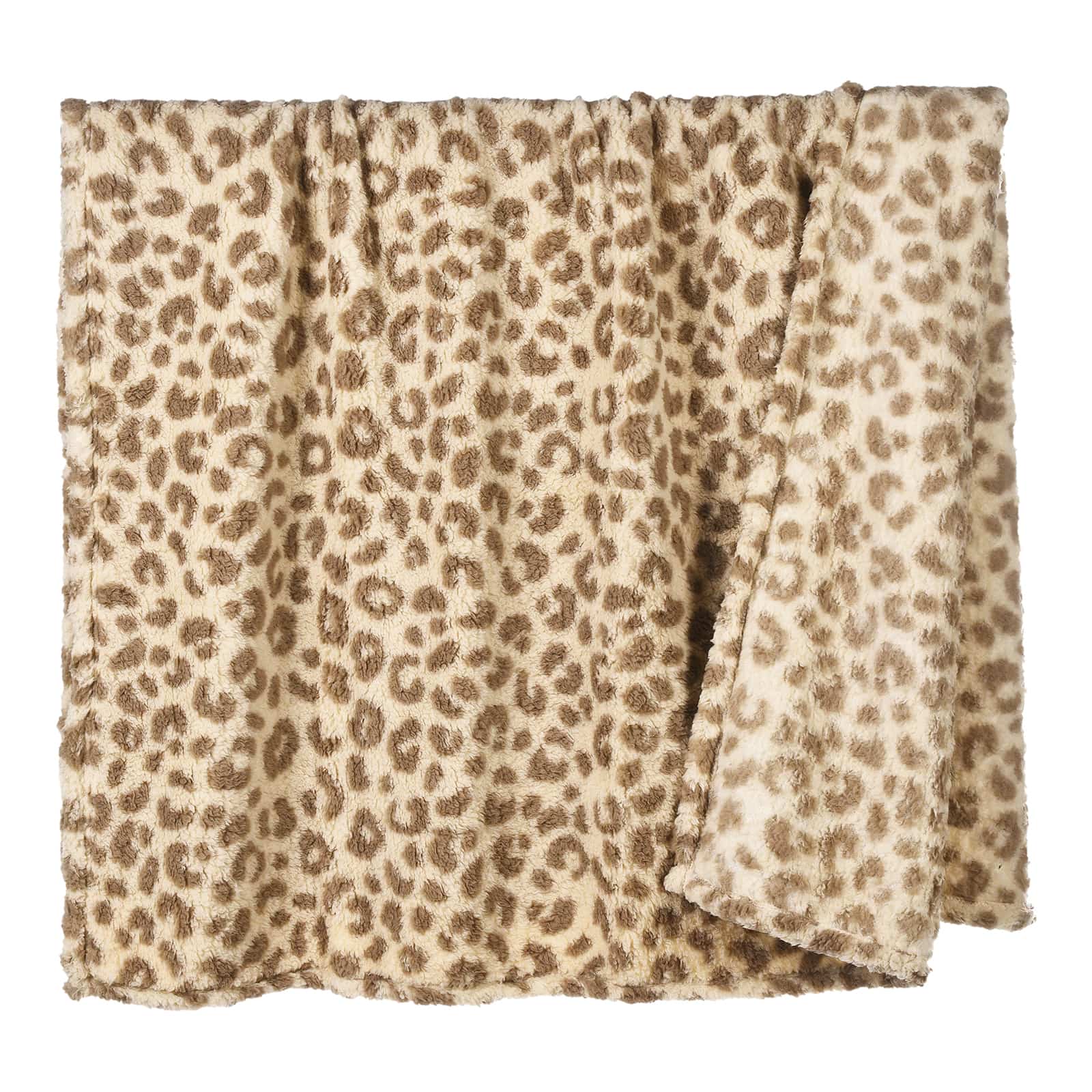 Teddy-Decke Leo mit Aufbewahrungstasche Greige,L 1.700 x B 1.300 mm