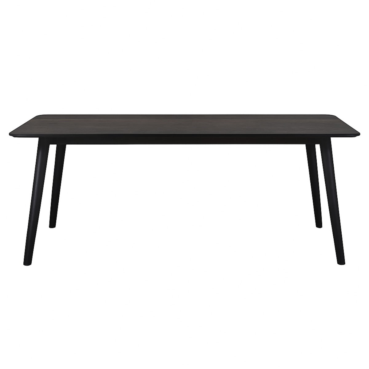 StarFurn Eettafel Omaha - Vierkant Zwart Mangohout - 90x90x76cm