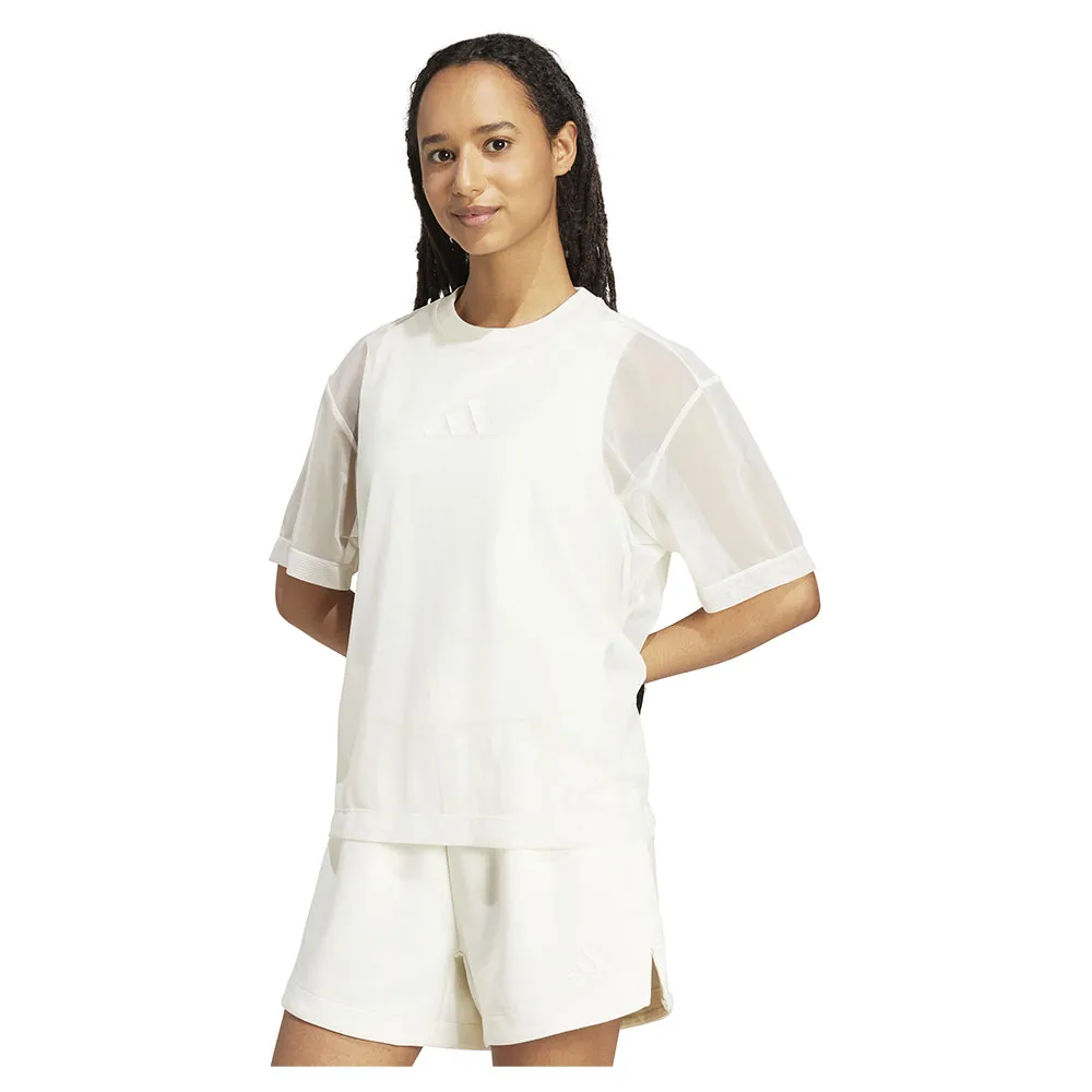 adidas All SZN Soft Lux Mesh short sleeve T-shirt