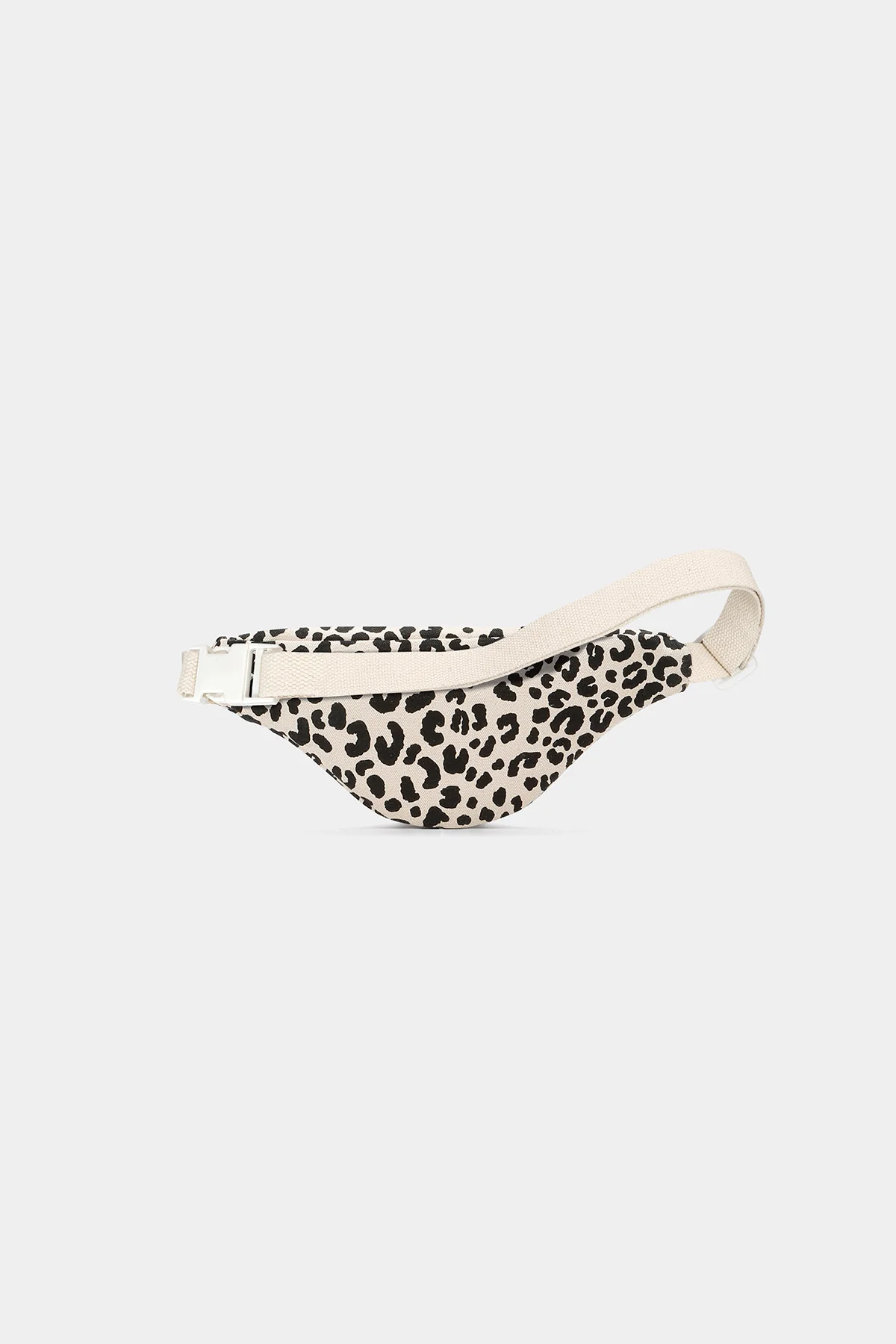 Sac banane enfant Augustin Léopard écru