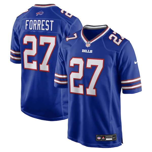 Darrick Forrest Buffalo Bills Nike Team Game Jersey -  Royal