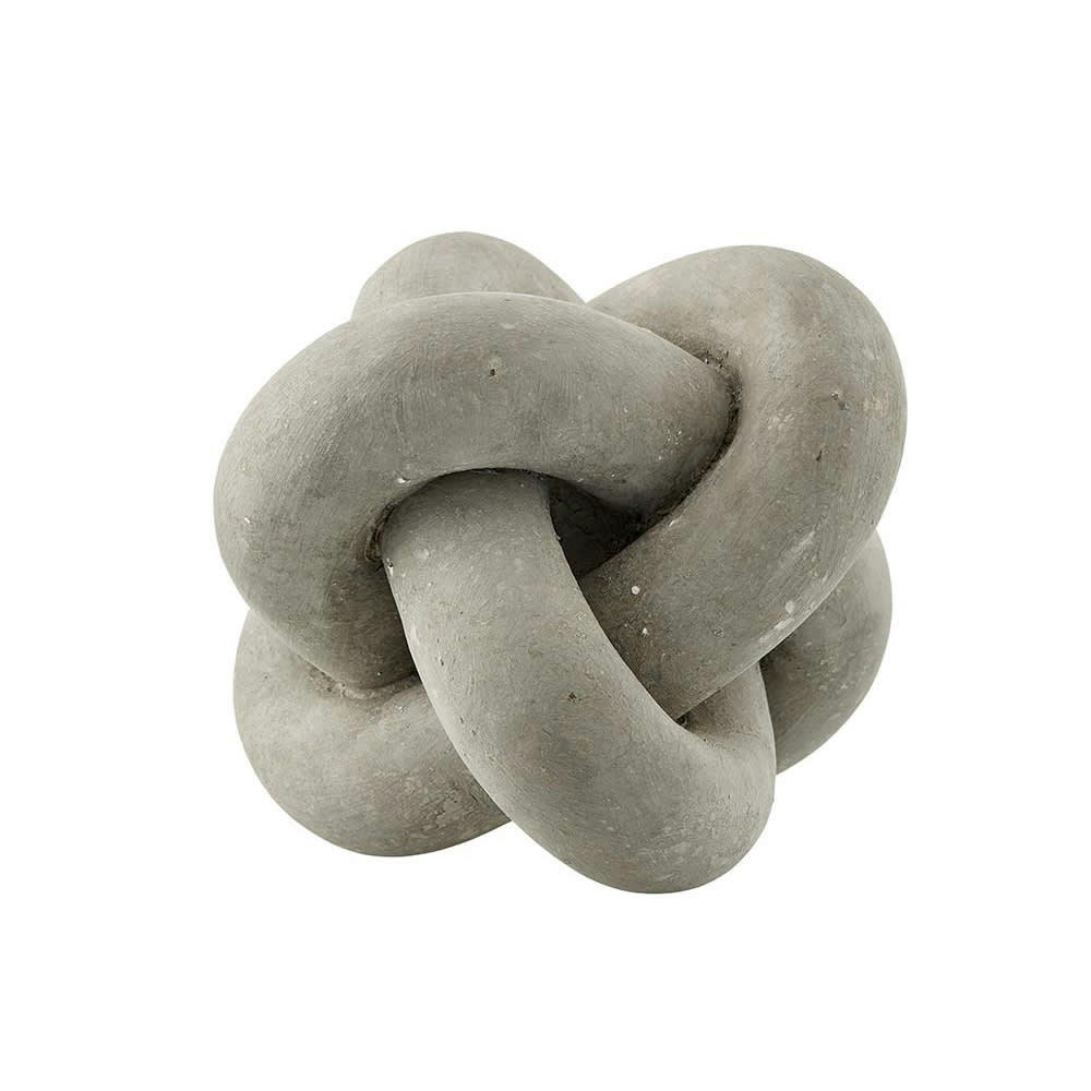 - Décoration en céramique grise H13