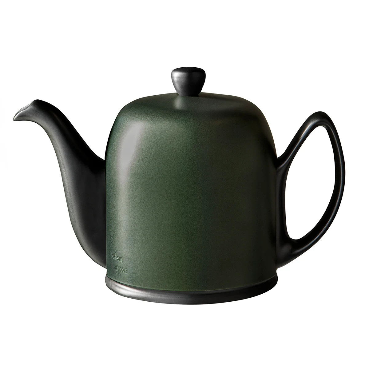 SALAM MINERALE Théière cloche émeraude - corps noir