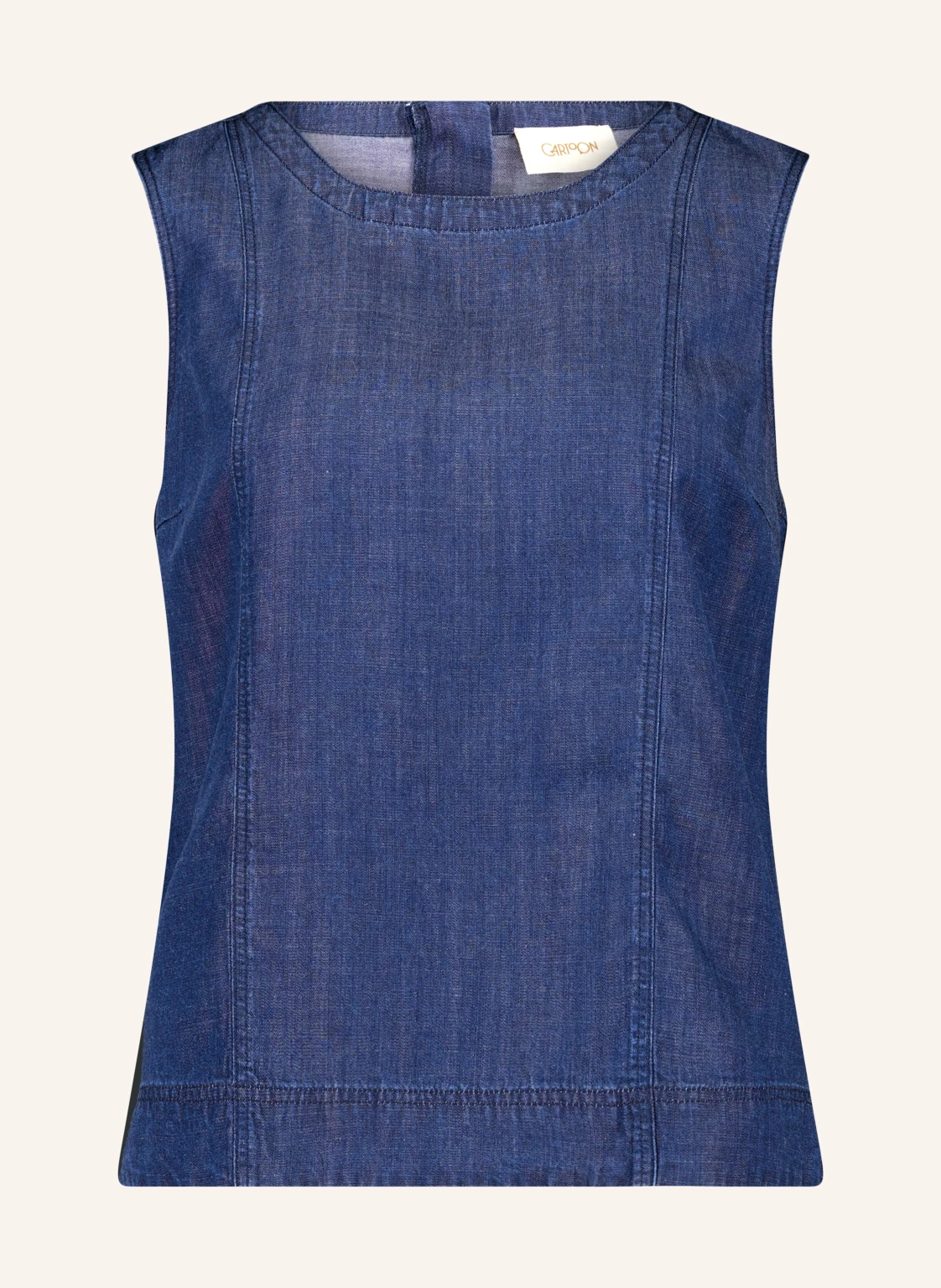 CARTOON Blusentop in Jeansoptik