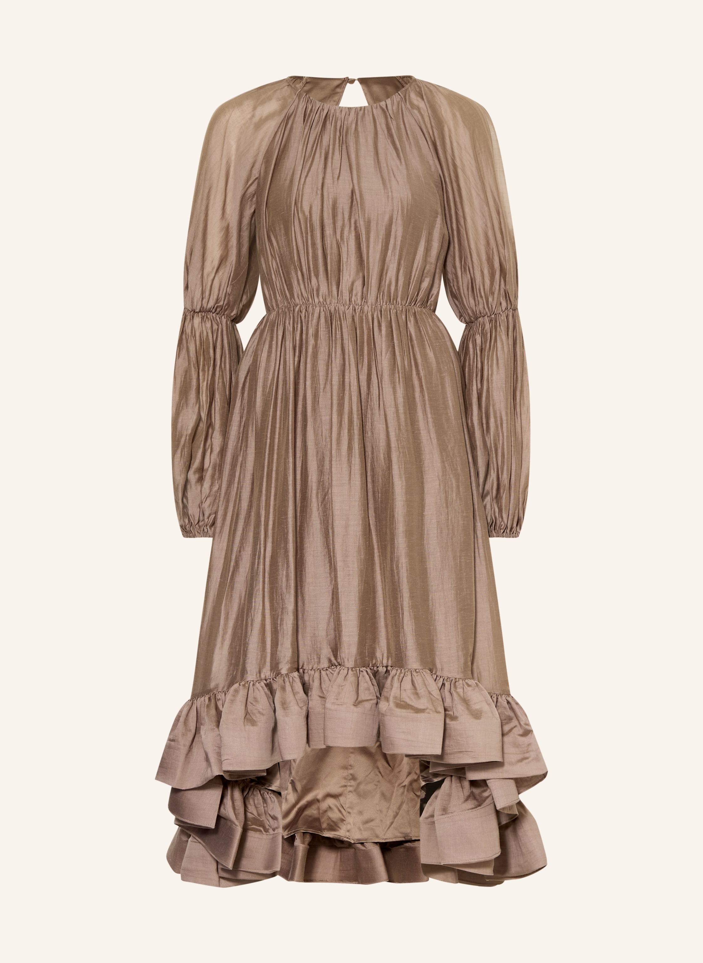 MALINA Kleid LEONTINE mit Rüschen und Cut-outs