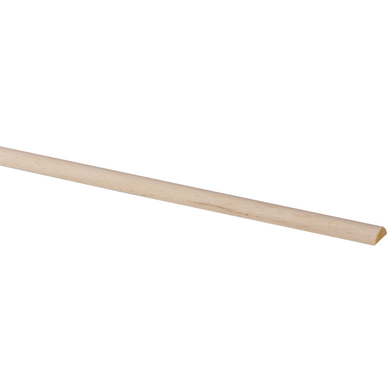 Latte demi ronde en marupa 240 x 1,8 x 0,7 cm