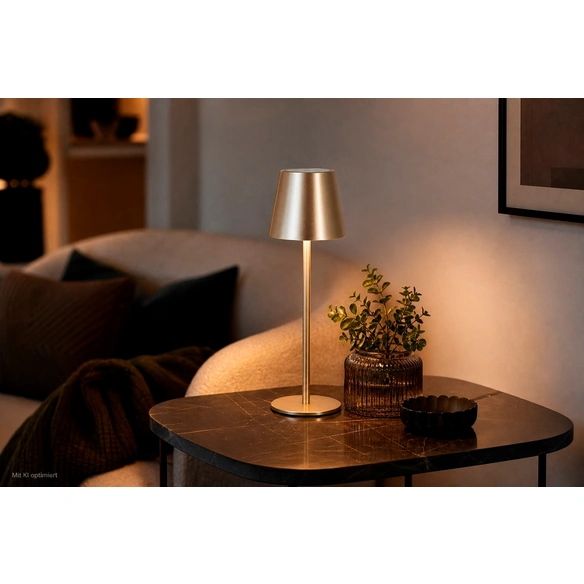 LED-Akkuleuchte »Tjörn«, 3 w, 250 lm, beige, H: 36,5 cm