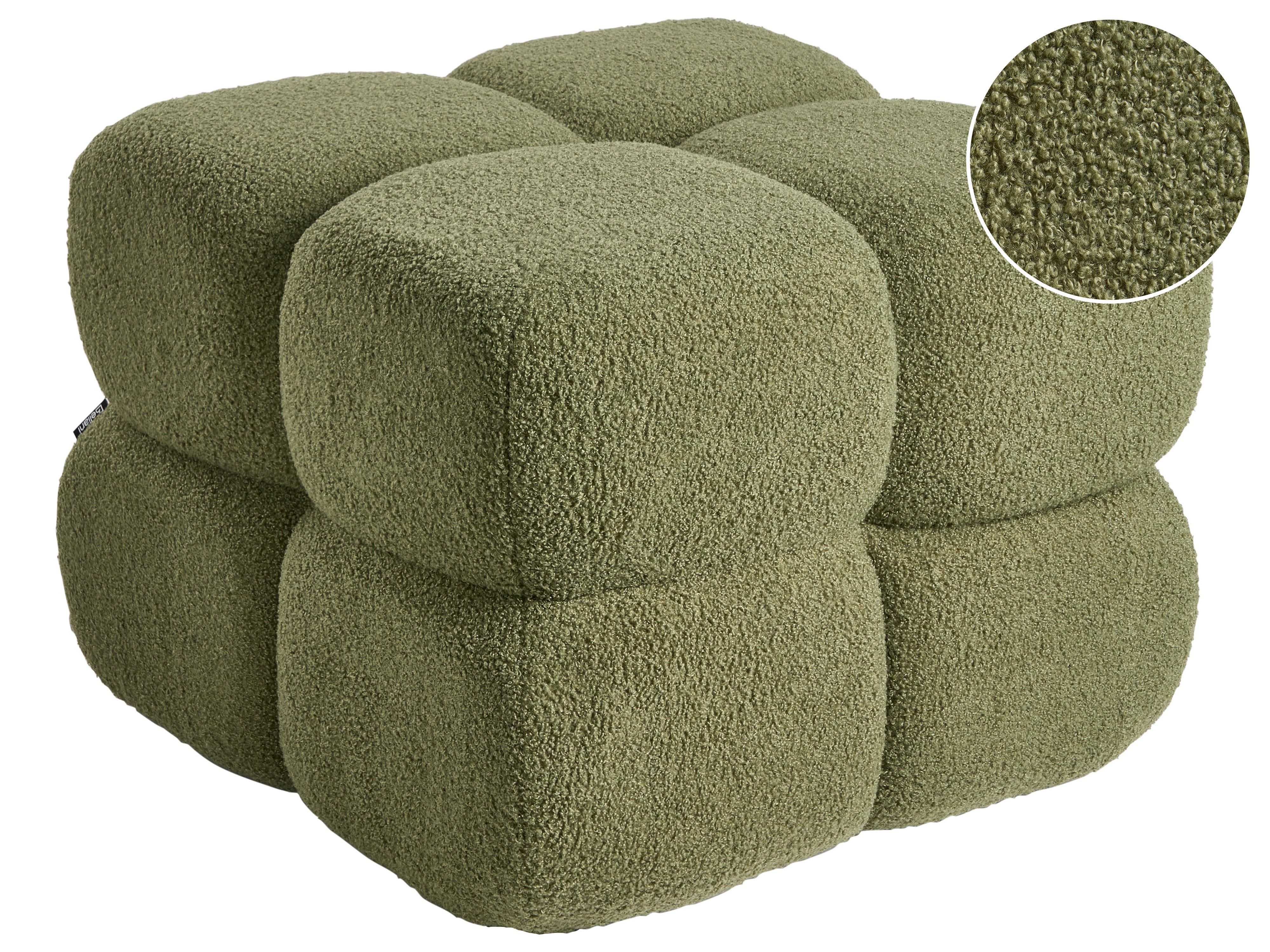 Pouffe CALIENTE Boucle Green