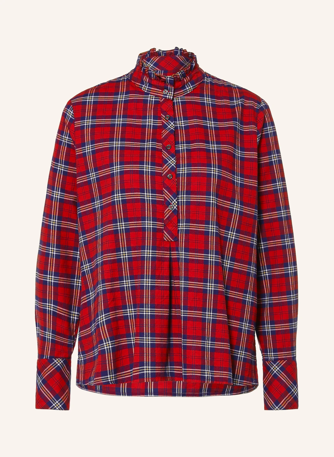 lilienfels Blusenshirt mit Rüschen