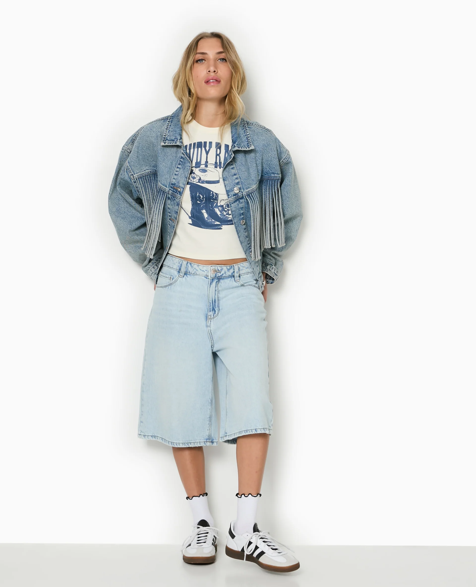 T-shirt ajusté avec print