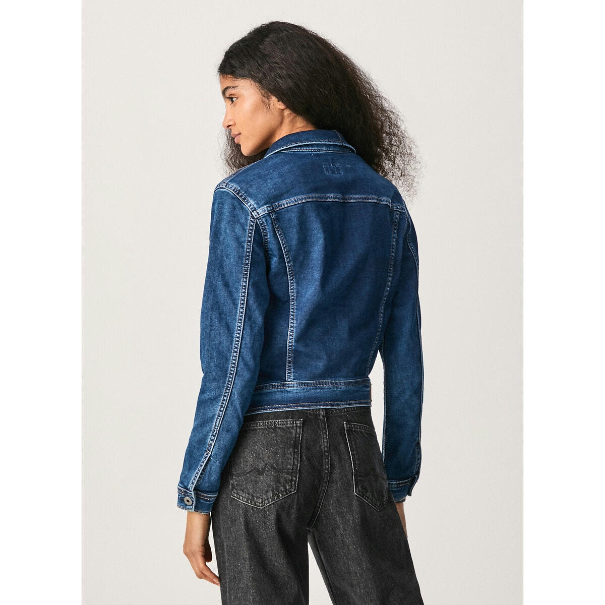Veste courte en jean