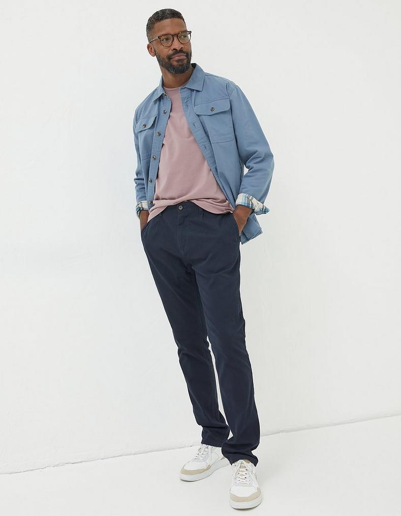 Pleated Chino Trousers