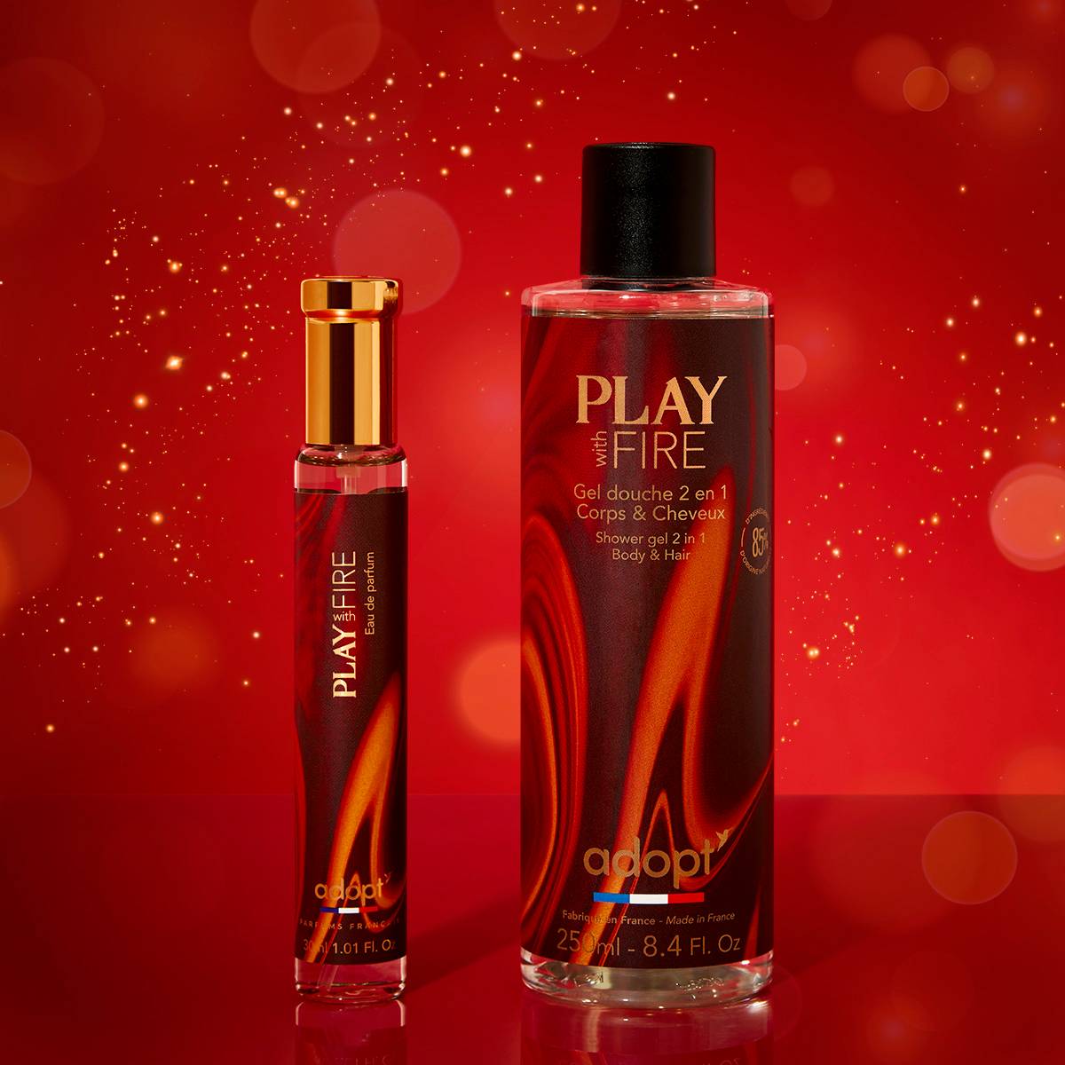 Play with FireCoffret eau de parfum 30 ml   gel douche 250 ml