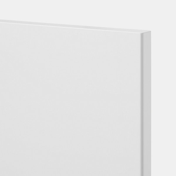 Façade de cuisine 1 porte et 1 tiroir Stevia blanc brillant l. 40 cm x H. 72 cm GoodHome